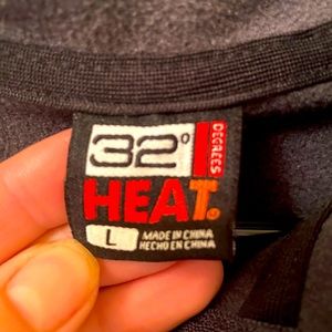 32 degree 3/4 zip up sweatshirt